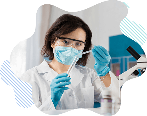Atención médica durante una evaluación clínica